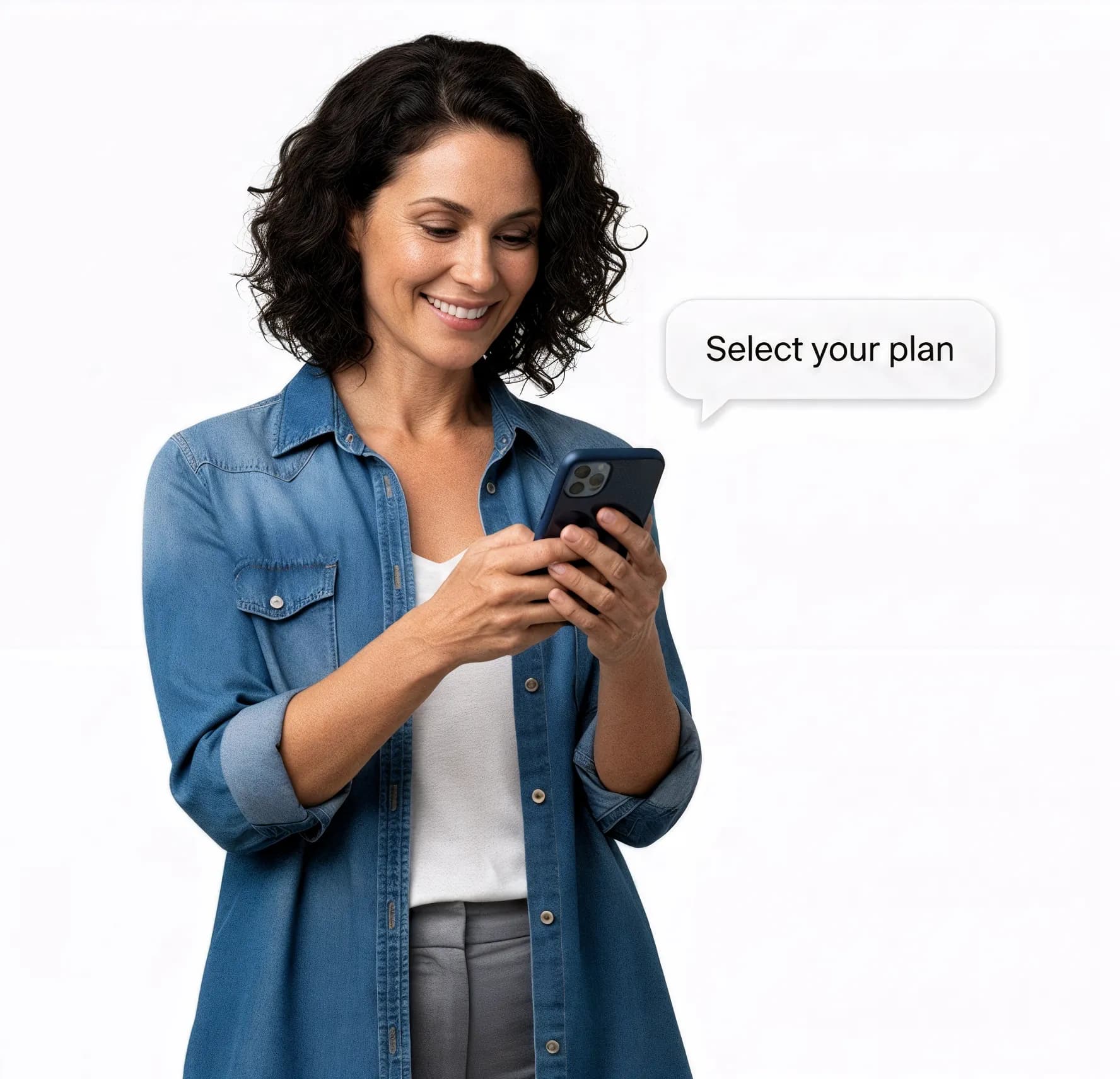 Patient choosing treatment